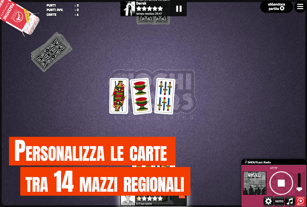 giochi di carte online gratis senza scaricare