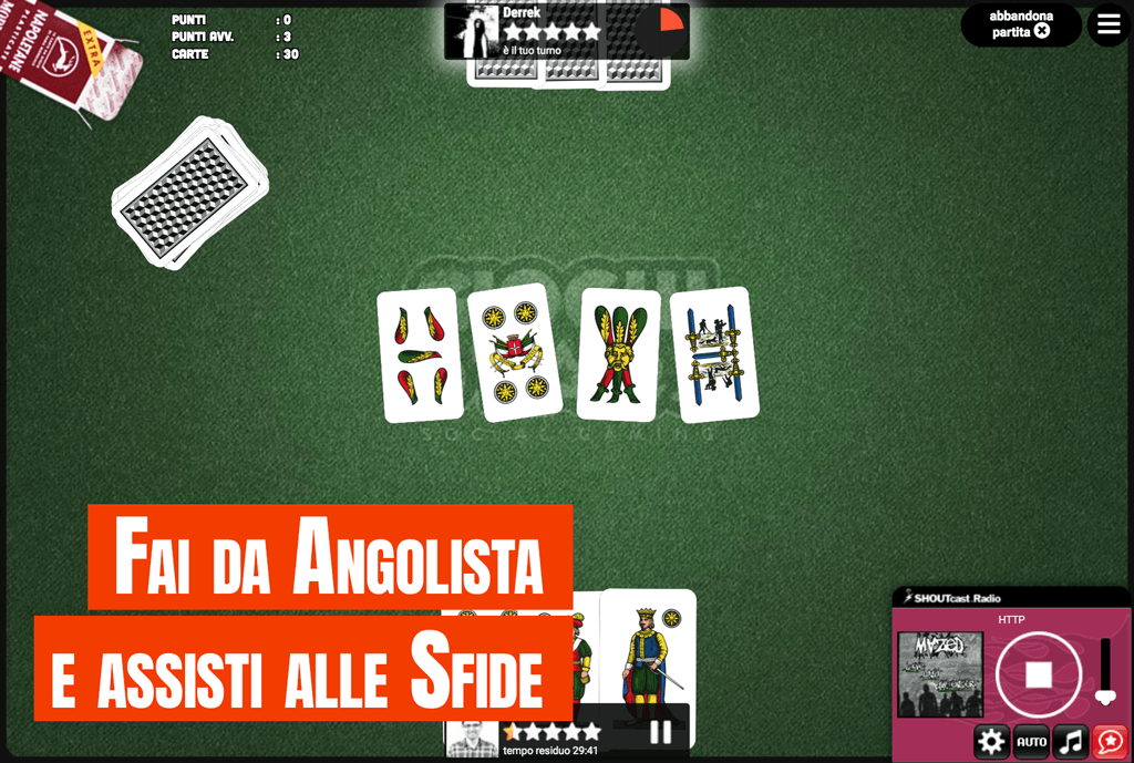gioco carte scopa gratis senza scaricare