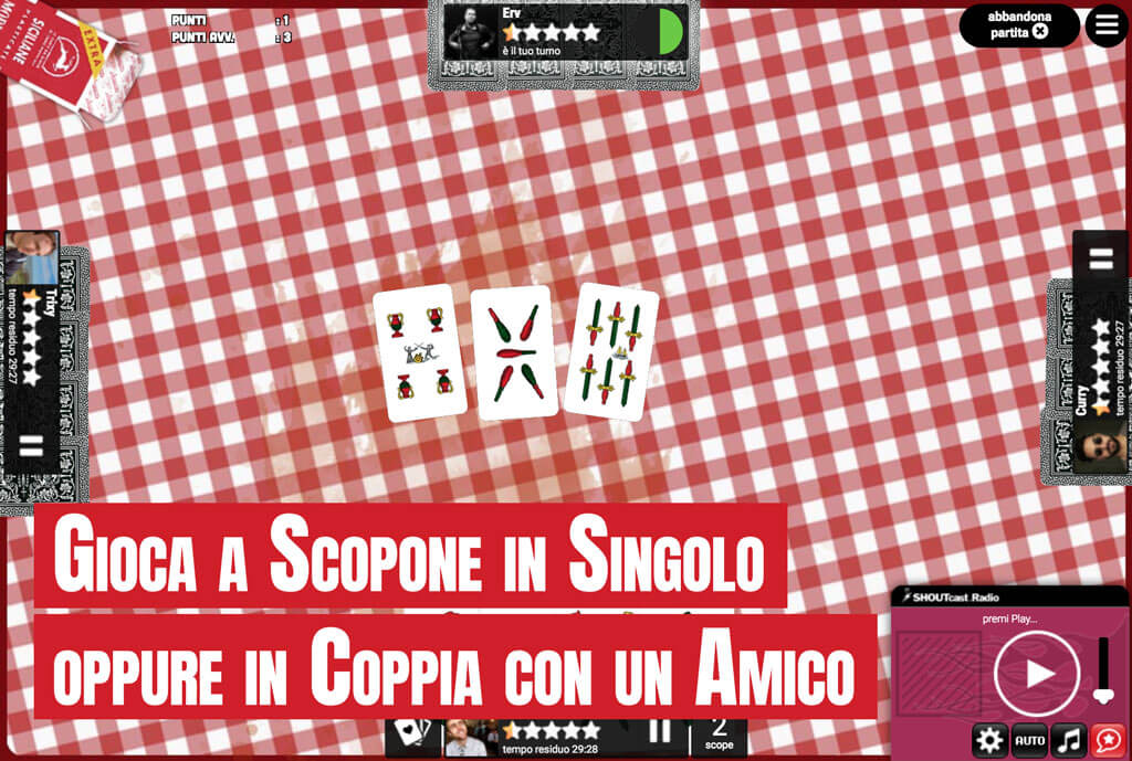 gioco scopone scaricare