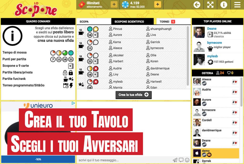 SCARICARE SCOPONE PIU