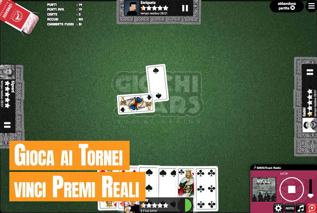 SCARICARE GIOCO DEL TRESETTE DA