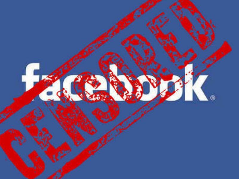 Facebook censurato