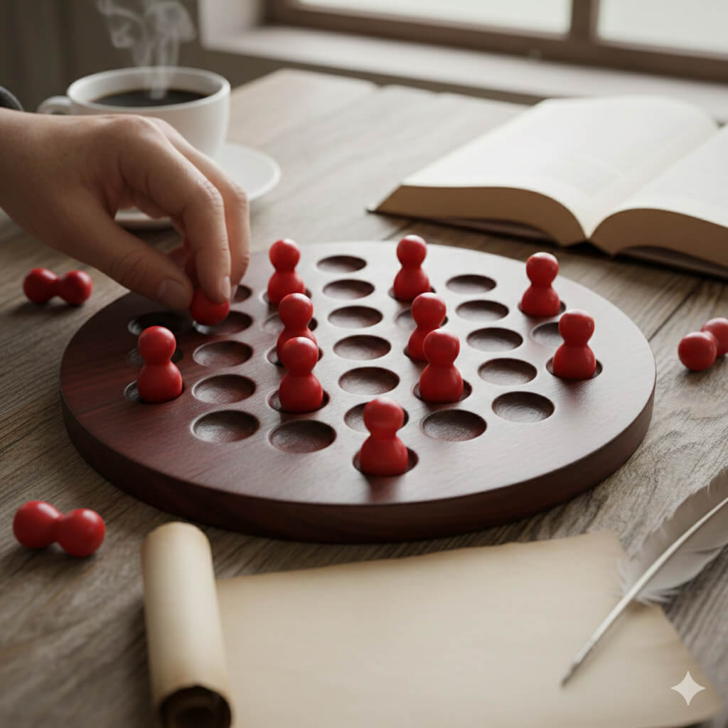 Solitario della Bastiglia: come nasce e come si gioca al Peg Solitaire